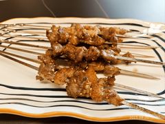 炭烤原味羊肉串-许哥东北烧烤·铁丳烤串·宫后夹肉(繁花中心店)