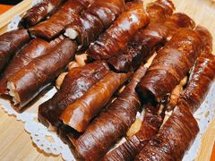 炸大肠-金穗园·砂锅粥.醉鸡煲火锅(长寿路店)