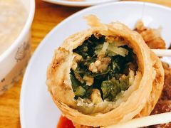 韭菜盒-思北花生汤