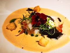 红心温泉蛋配伊比利亚火腿黑松露-弦月窗LUNETTE BY AMANDA(复兴路店)