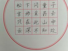 -赵汝飞练字硬笔书法(静安寺校区)