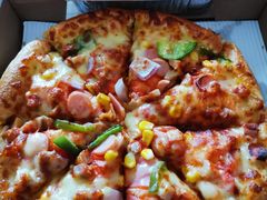 新奥尔良烤鸡肉比萨-尊宝比萨(南田店)