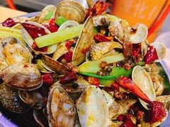 隔壁店的辣炒花蛤-清真·马峰烤肉(小学习北巷店)