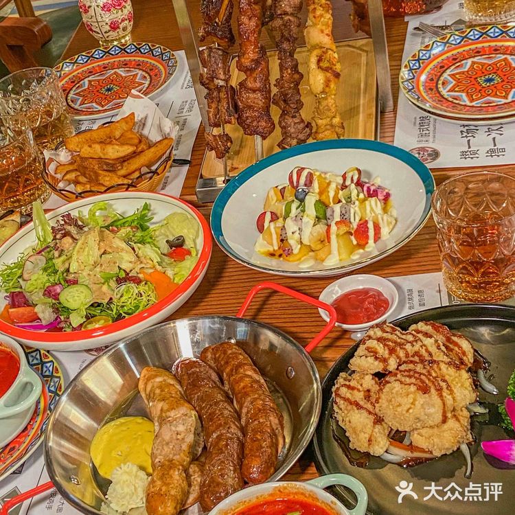 来炫俄罗斯大肉串！