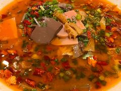 毛血旺-三台山庄中餐厅