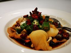 白木耳拌秋葵-南景饭店(万家丽路店)