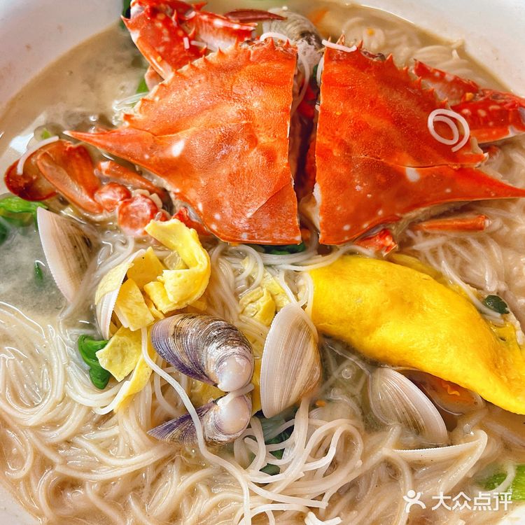 老宁波口味的海鲜面一周吃三次！