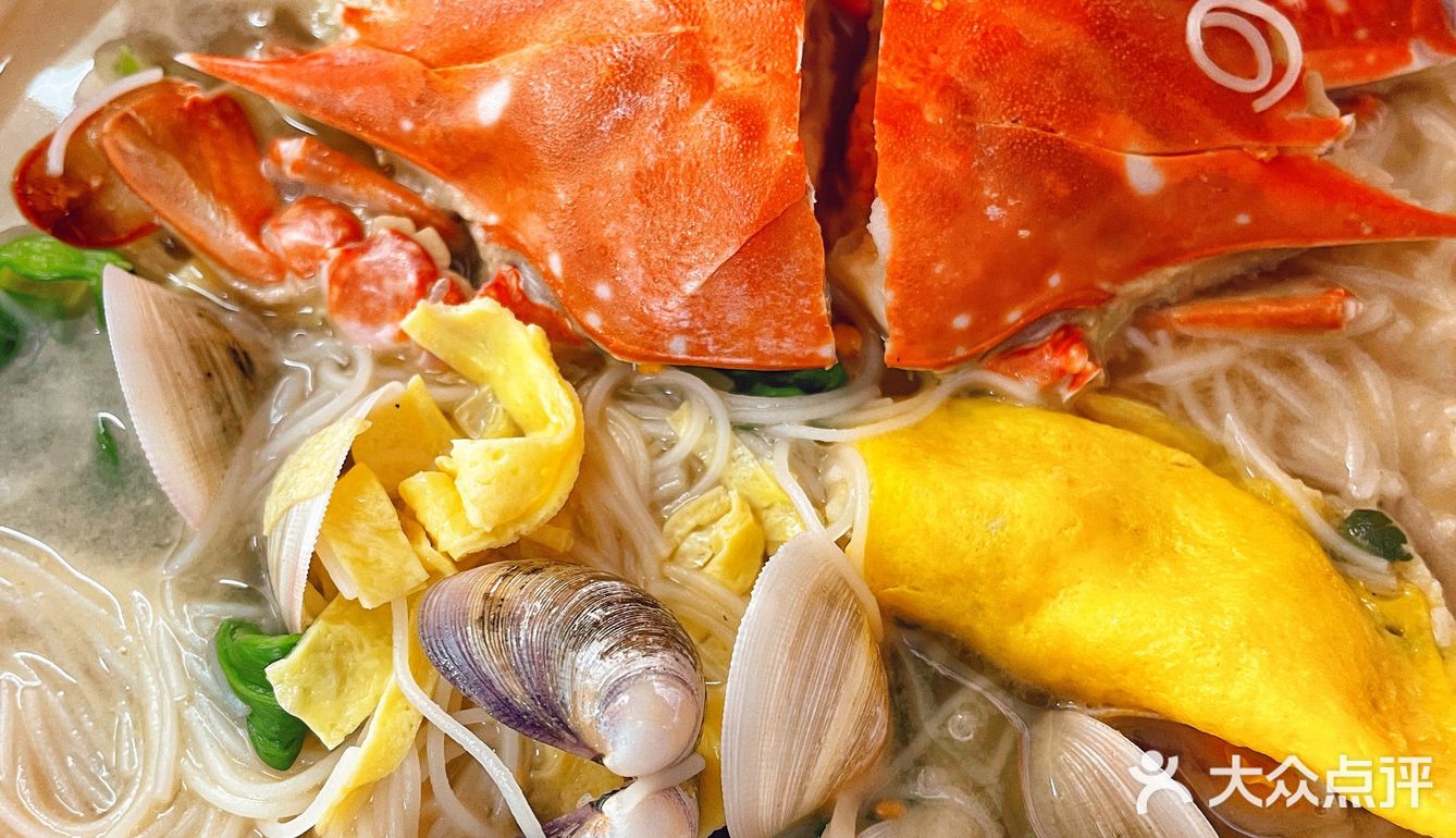 老宁波口味的海鲜面一周吃三次！