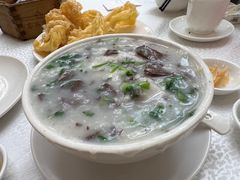 香茜鱼片猪红粥-番禺宾馆丽苑厅