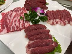 老爆三手切精品拼盘-京门老爆三·铜锅涮肉 爆肚(望京店)