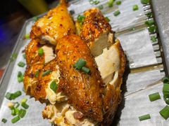 绿茶葱香烤鸡-绿茶餐厅(乐峰广场店)