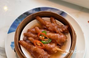 Steamed Chicken Feet with Fermented Black Bean Sauce