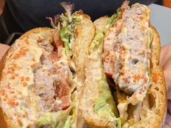 柠香蟹籽牛肉汉堡-JPG canteen(广州乐峰广场店)