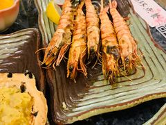 盐烤大虾-菊上料理(蜀山银泰百货店)