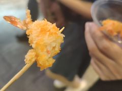超好吃的炸虾-东门町美食街