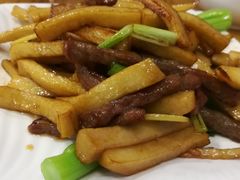 杏鲍菇菜芯牛柳-粤仔湾砂锅粥(金太湖店)