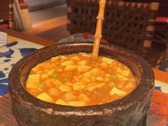 石锅鸡汤豆腐-绿茶餐厅(王府井永宁门店)