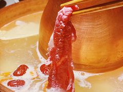 热气羊肉串-京韵胡同·酱香羊蝎子火锅涮肉(长寿路店)