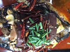 -探鱼·鲜青椒爽麻烤鱼(西南商都店)