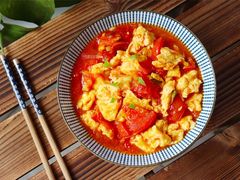 西红柿炒鸡蛋-口口香小吃店
