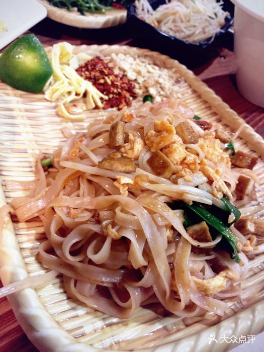 曼游记泰国街头美食(虹口店)泰式炒金边粉图片 - 第23张