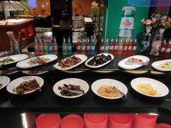 自助调料区-好伦哥比萨烤肉自助(八里桥店)