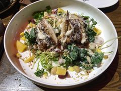 烤鸡胸肉芒果芝士沙拉-地狱厨房Hell's  Kitchen(美丽熙街店)