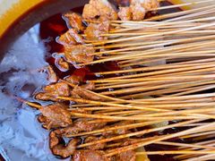 辣卤串串-拈签一笑黄牛肉辣卤串串