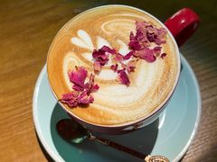 玫瑰拿铁-咖法森林·咖啡  酒吧(天河店)