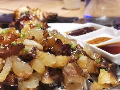石头烤牛窝骨-蒙料·手把肉(望京店)
