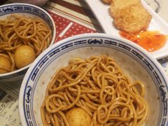 车仔面配咖喱鱼蛋-捷信牛奶甜品世家(五道口店)