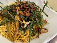 开洋葱油拌面加蛋皮汤-东泰祥生煎馆(长宁路店)