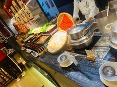 自助取餐区-北京希尔顿逸林酒店-逸轩西餐厅-自助餐厅