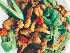 干煸鱿鱼-满口香饭店