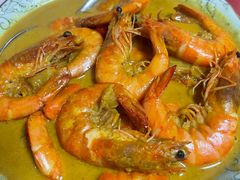 咖喱虾+鱼蛋-金莲饭店·东南亚广东特色风味