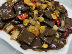 炒羊血-西北羊肉粉汤馆