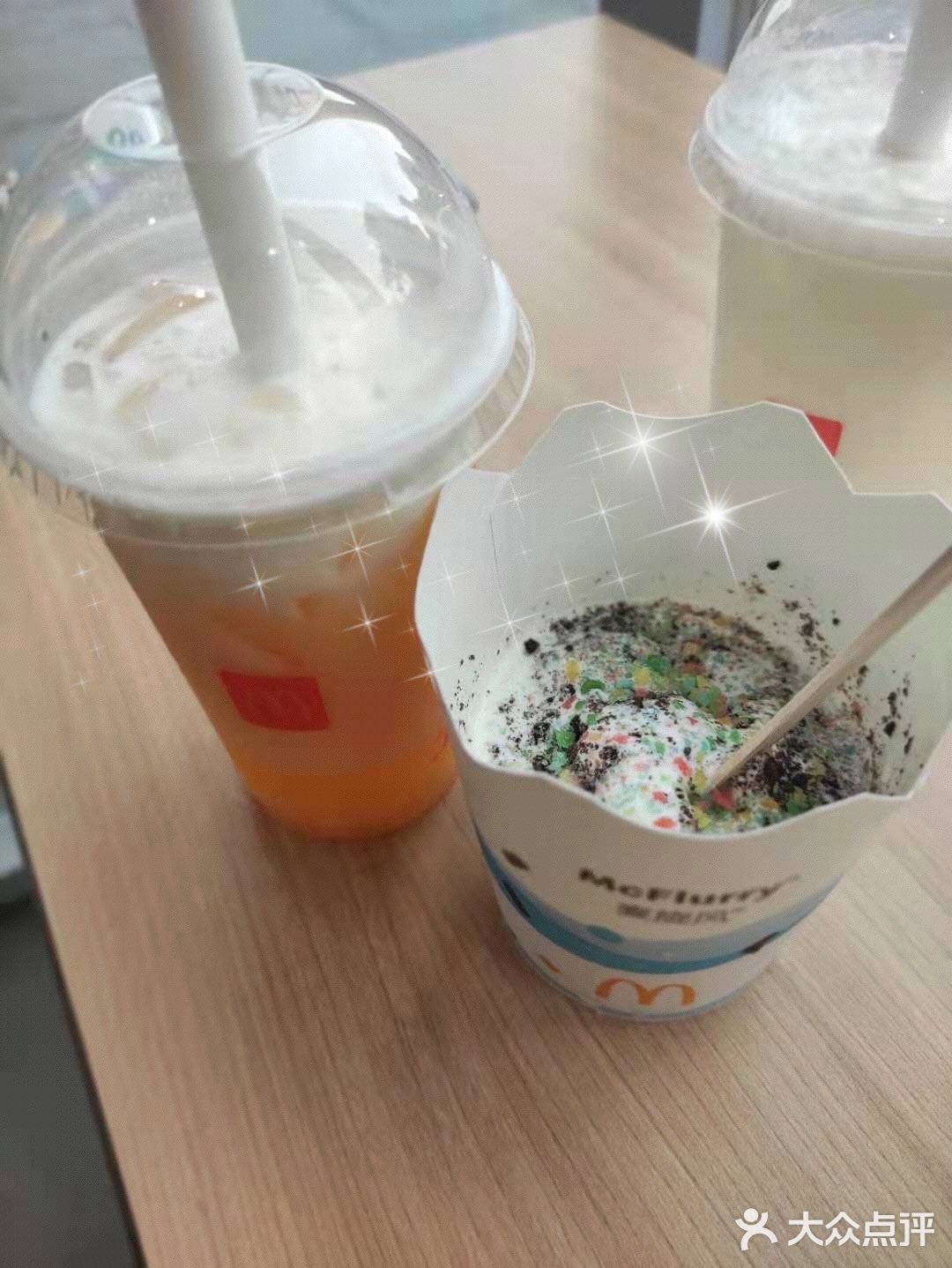 麦当劳新品麦旋风上新啦～