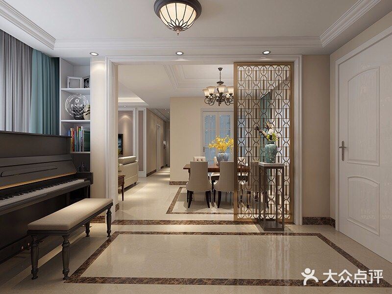 项目面积：110平方 项目风格：简约美式 项目造价：