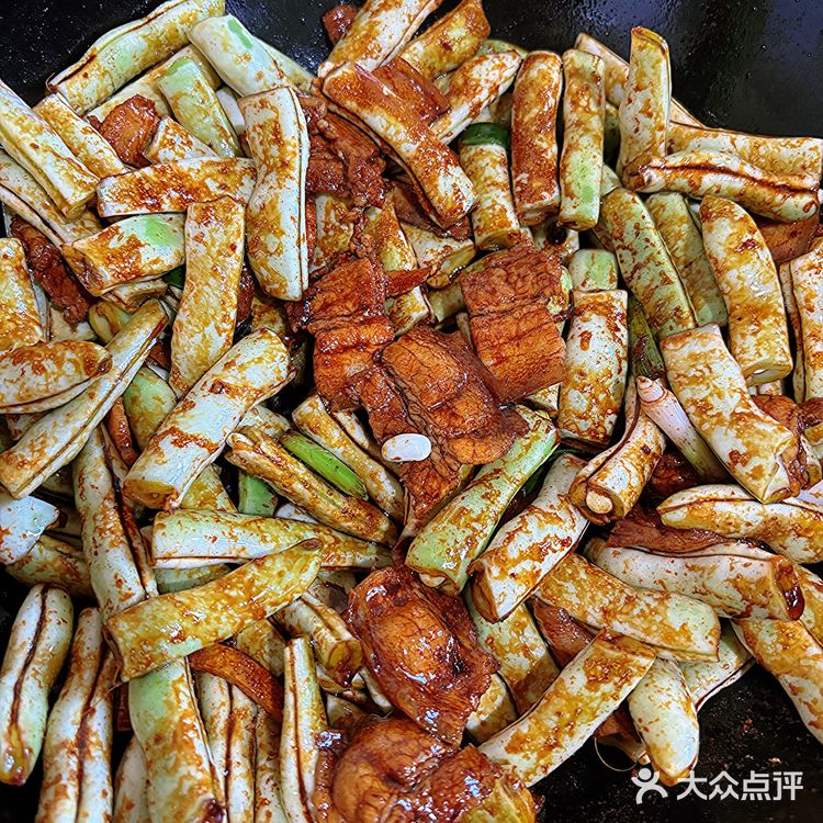 今晚的豆角焖面太香啦！