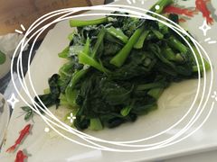 鸡毛菜-七的湖·晚芳亭·阳澄湖农家菜·大闸蟹(莲花岛店)