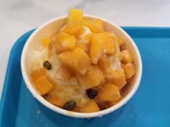 红豆芒果刨冰-梁子刨冰王&梁小糖(王顶堤店)