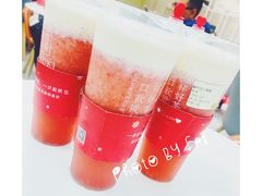 霸气芝士草莓-奈雪的茶(市百一店)