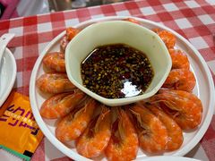 白灼草对虾-琼大师东方烤乳猪(亚特兰蒂斯店)