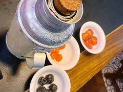 现熬多料酸梅汁-吼堂老火锅(武汉 天地壹方南馆店)