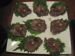 芥末梅子酱烤牛舌-牛玄庵日式寿喜烧·料理店(新源里店)