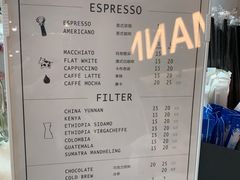 菜单-Manner Coffee(大宁国际商业广场店)