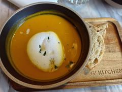 烤杏仁南瓜汤-G+KITCHEN·西餐·手作(时代广场店)