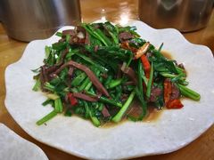 韭菜炒鸭血-大山土菜(航华一村二街坊店)