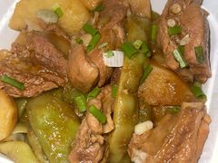 排骨压锅油豆角-小土豆北方菜馆(方庄店)