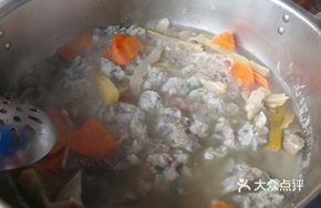Stone Mountain Goat and Mandarin Fish Stew
